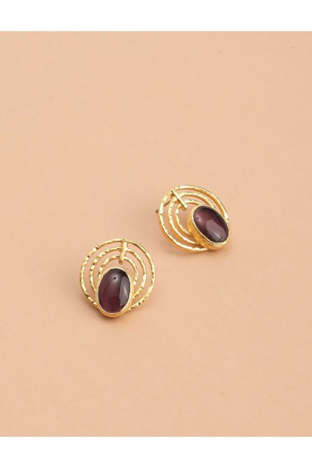 Celese Mor Kadın Küpe - 2