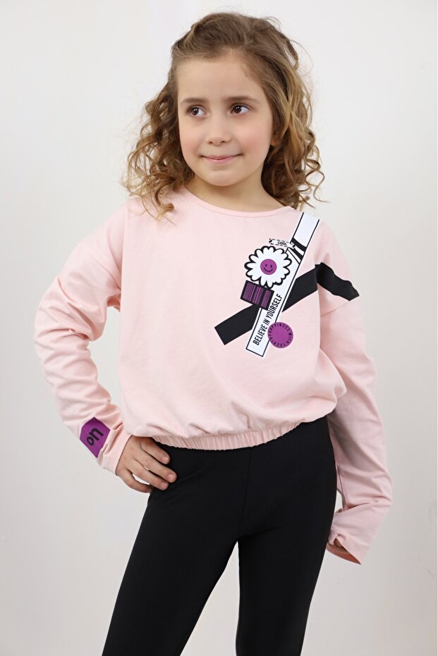 Girl's printed t-shirt