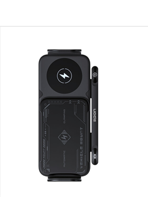 Wireless Charging Car Mount with Automatic Rotation - 1