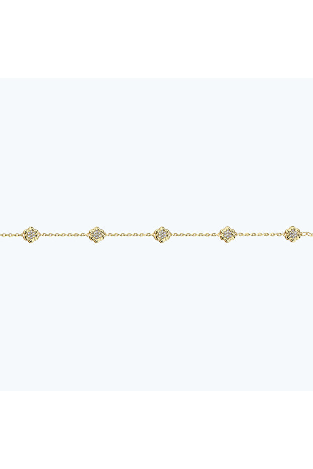 Altın Çiçek Bileklik - 2