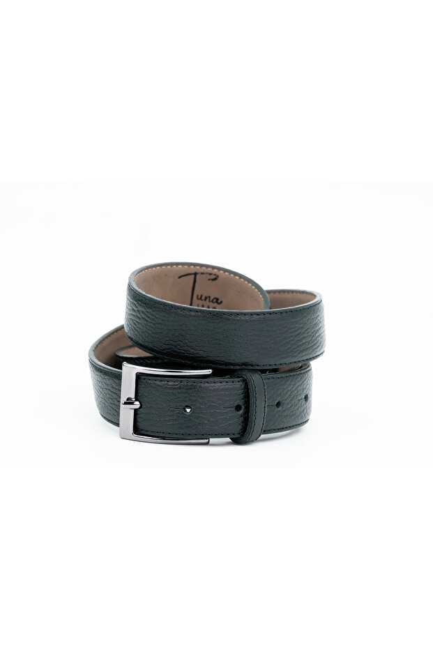 Genuine Leather Classic Thin Men's Belt 2.7 cm - Kmr5000