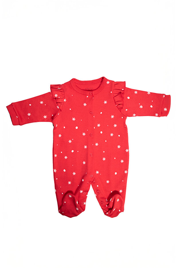 Baby Jumpsuit Set Romper Hat Set Velvet Happy New Year Ac25328