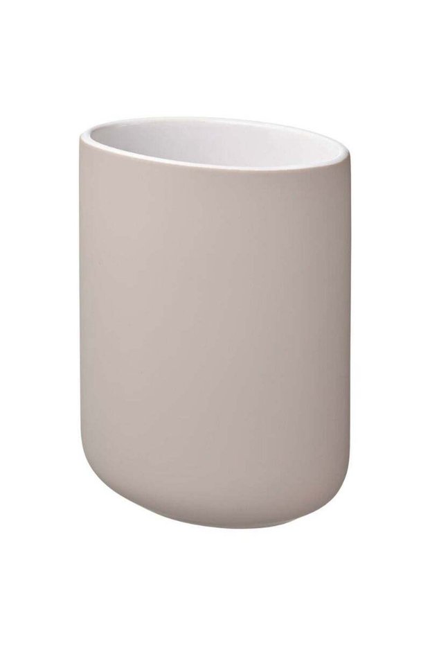Toothbrush Holder – Beige | Soft Natural Stoneware