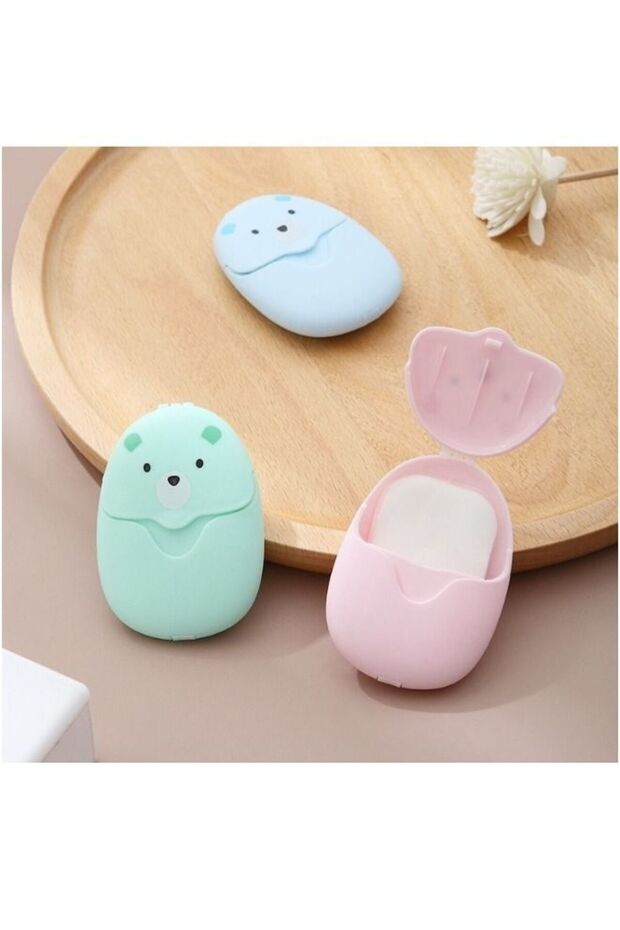 3-Pack (150 Sheets) Portable Dissolvable Soap Packets, Disposable Travel Paper Dispenser Foam Hand