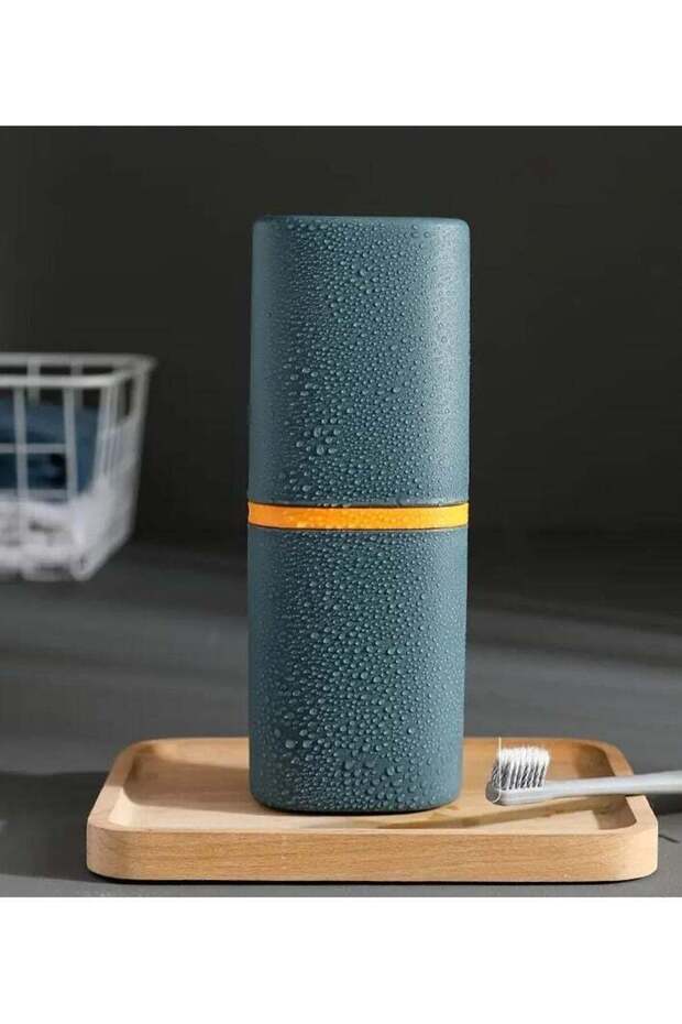1set Leakproof Travel Toothbrush Holder Set - Portable Toothbrush Case with Cup for Camping, Travel