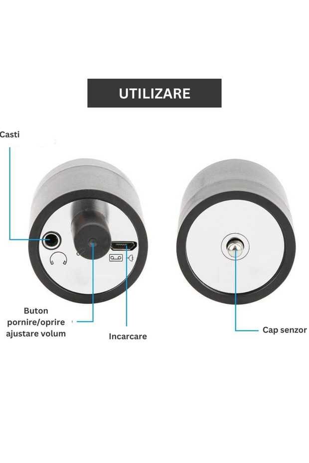 Spying device through walls, windows and floors, by amplifying sounds - 3