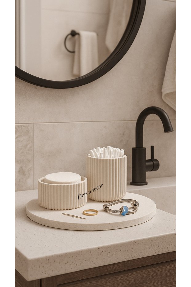 Bathroom Organizer and Jewelry Accessory Set of 3