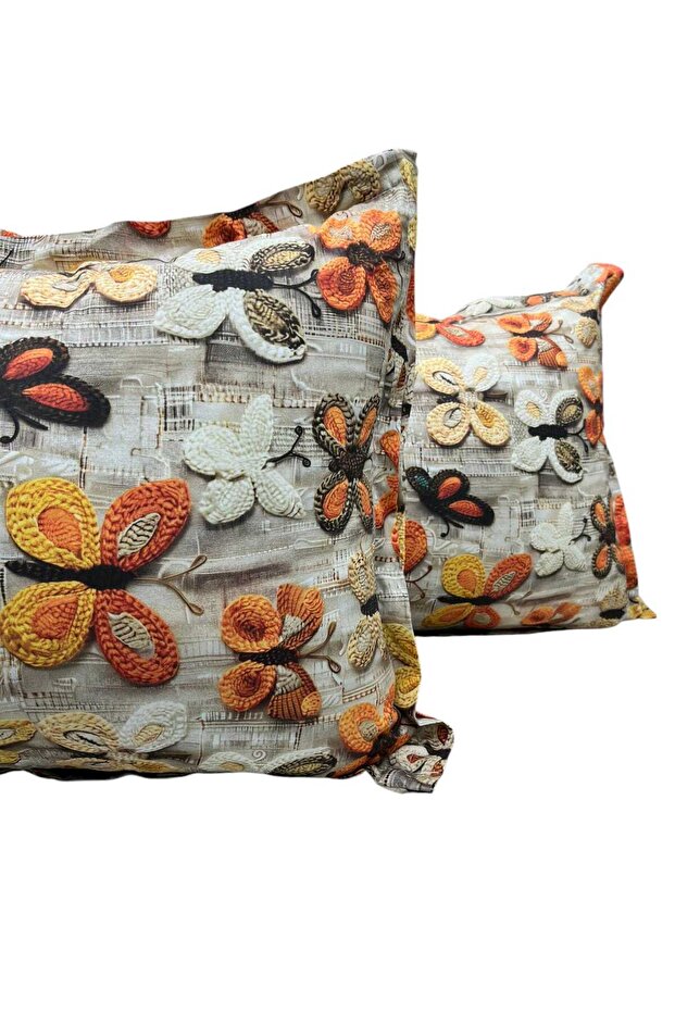Digital Printing 3D 100% Cotton Pillow Case with 2 Hidden Zippers