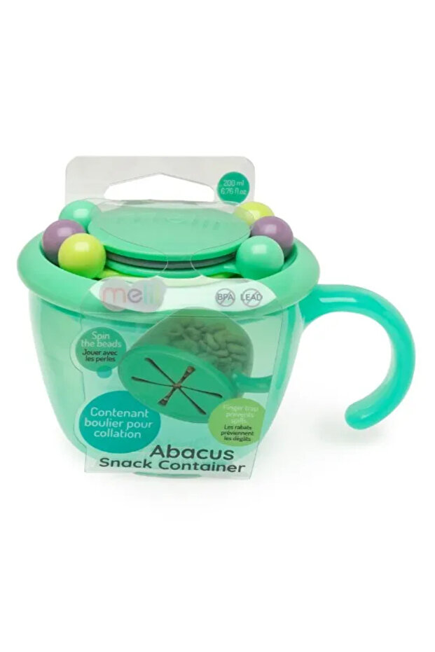 SNACK CONTAINER ABACUS, MELII, MINT - 1