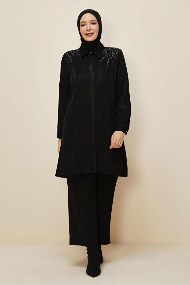 Jacquard Shirt Tunic 20638