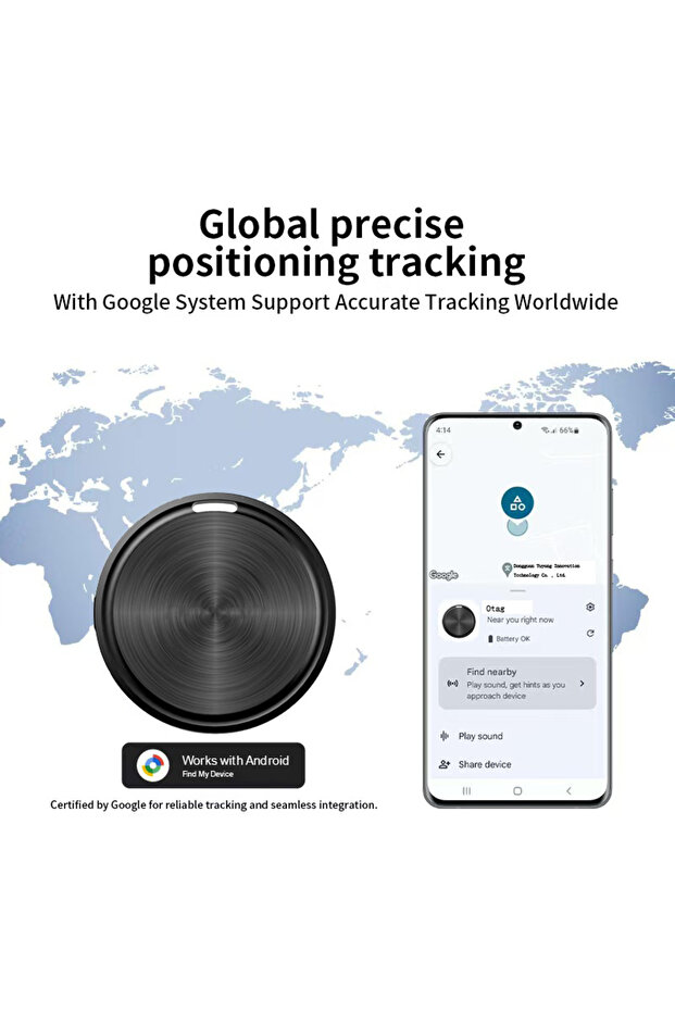 Smart Item Tracker – Works with Apple Find My & Android Find My Device - 2