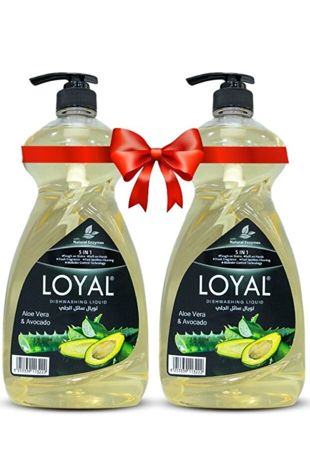 5 in 1 Dishwashing Liquid - Aloe Vera & Avocado 2x1.5L
