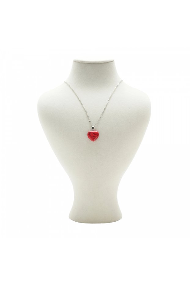 Coral Natural Stone Necklace
