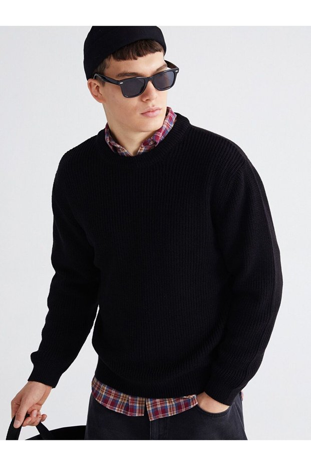 Xside Crew Neck Men's Knitwear Sweater