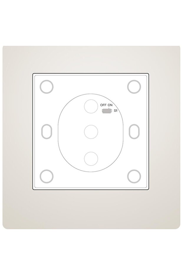 Maxcio WiFi Shutter Switch 80x80 mm, Alexa & Google Control, Automation, Set of 4 - 2