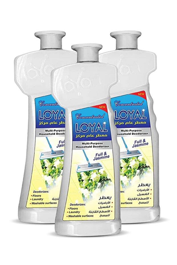 Full Jasmine Scent Concentrated Multi-Purpose Cleaning Liquid Gel (3x700ml)