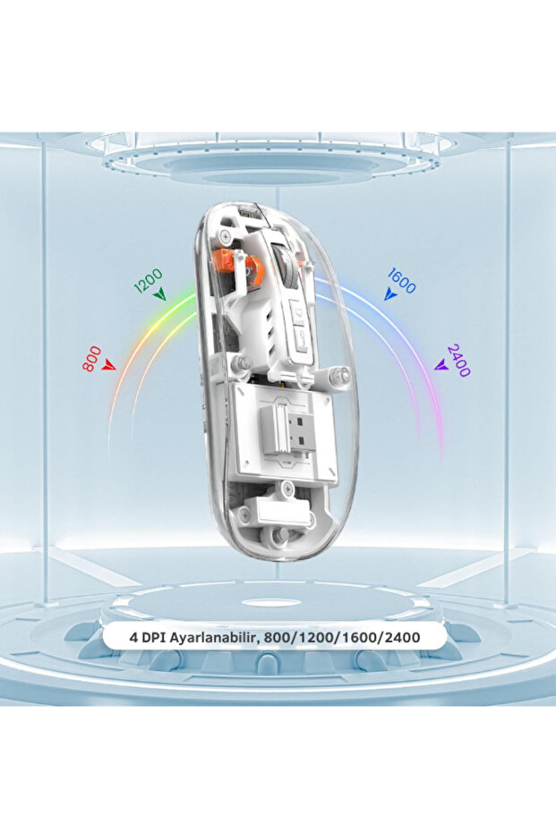 • ŞEFFAF KABLOSUZ MOUSE - 5