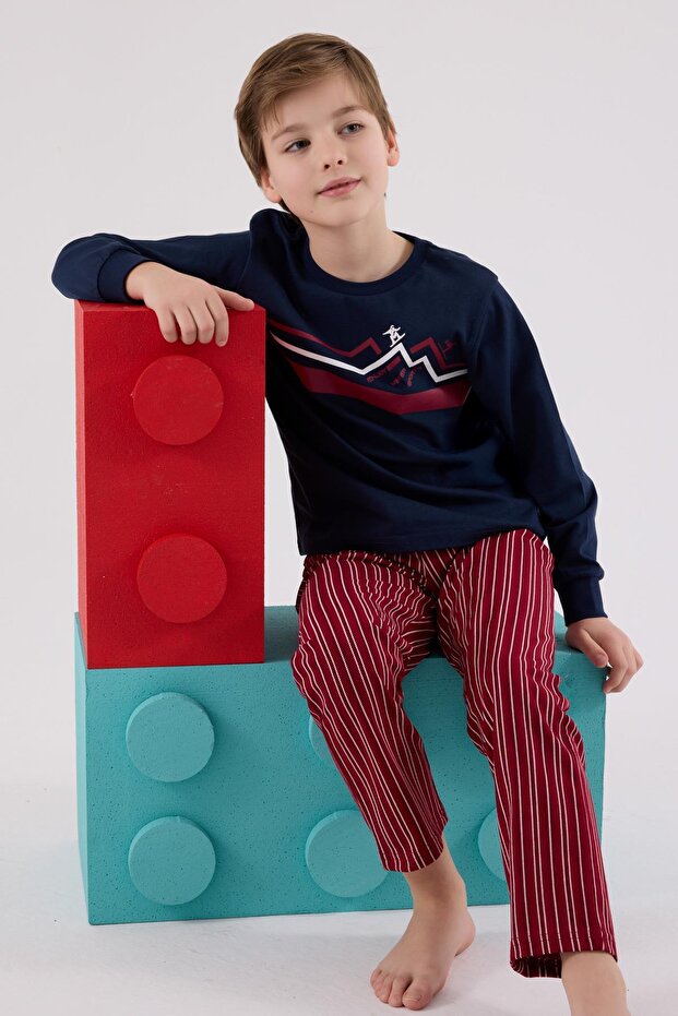 Father and Son Pajama Set, Each Size Has a Different Price, You Add Them to the Cart in Order to Create a Combination. - 3