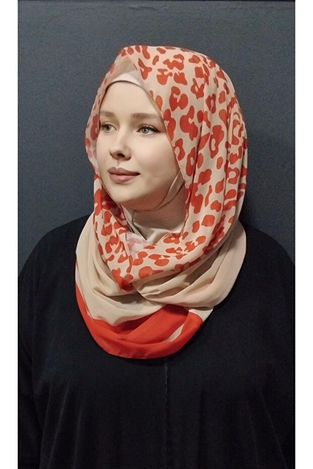 Nirvana Boneli Şal - Leo Kiremit - 1