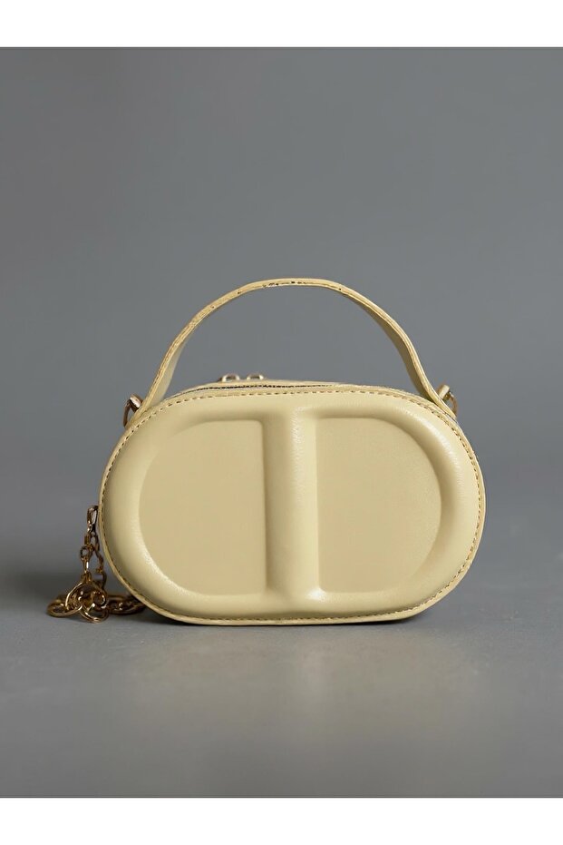 Oval form Mini Çantas - 1