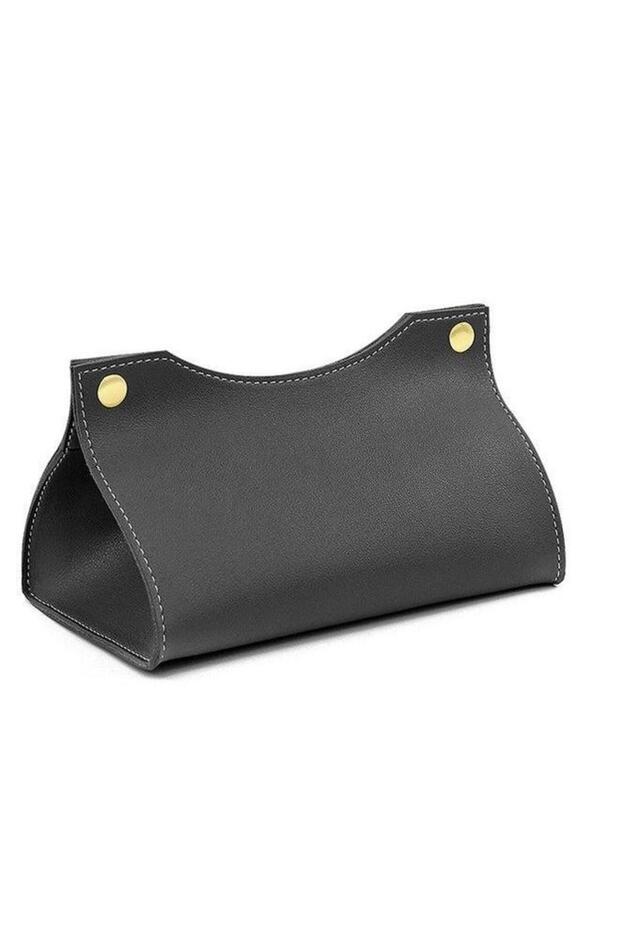 Tissue Box Holder,Modern PU Leather Rectangular Cover Holder Organizer for Bathroom Home Living Roo