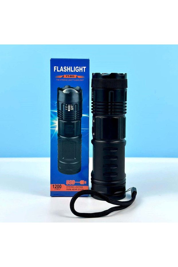 Rechargeable Flashlight, 1200 Lumens