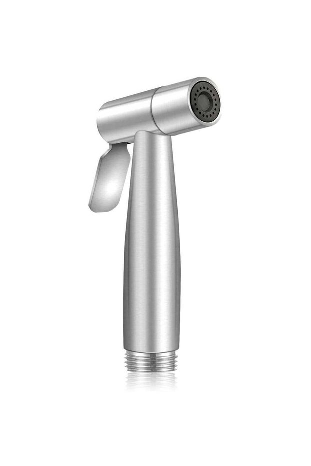 Handheld Bidet Sprayer Set - Stainless Steel Shattaf for Cloth Diaper, Toilet, and Bathroom Cleanin