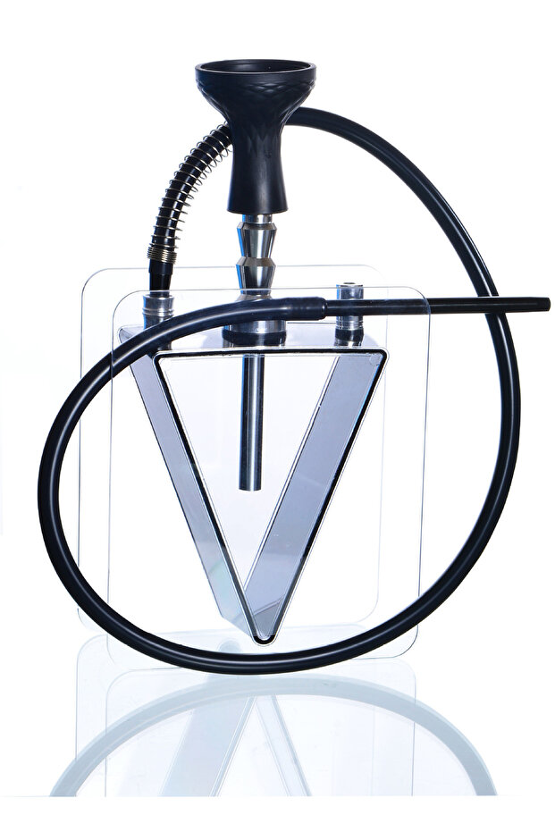 Portable Hookah - Transparent Black Model - 1