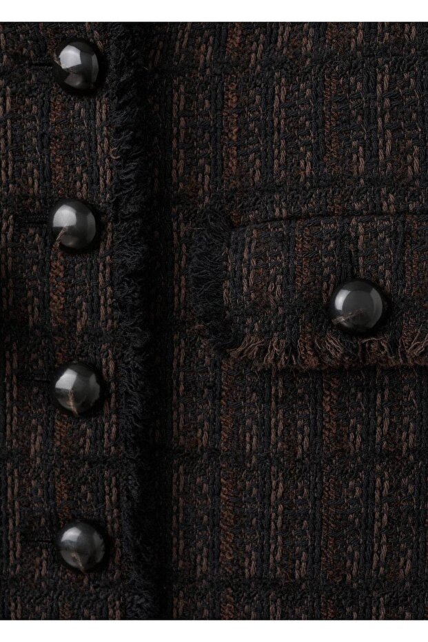 Cepli tüvit ceket - 5