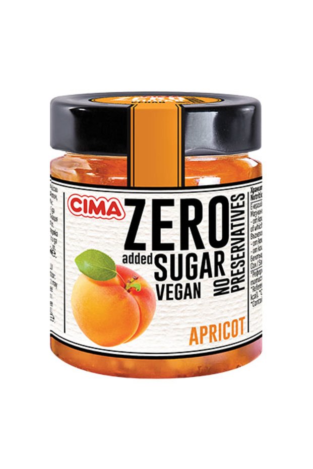 Apricot Jam - Zero Sugar - 230 Gr.