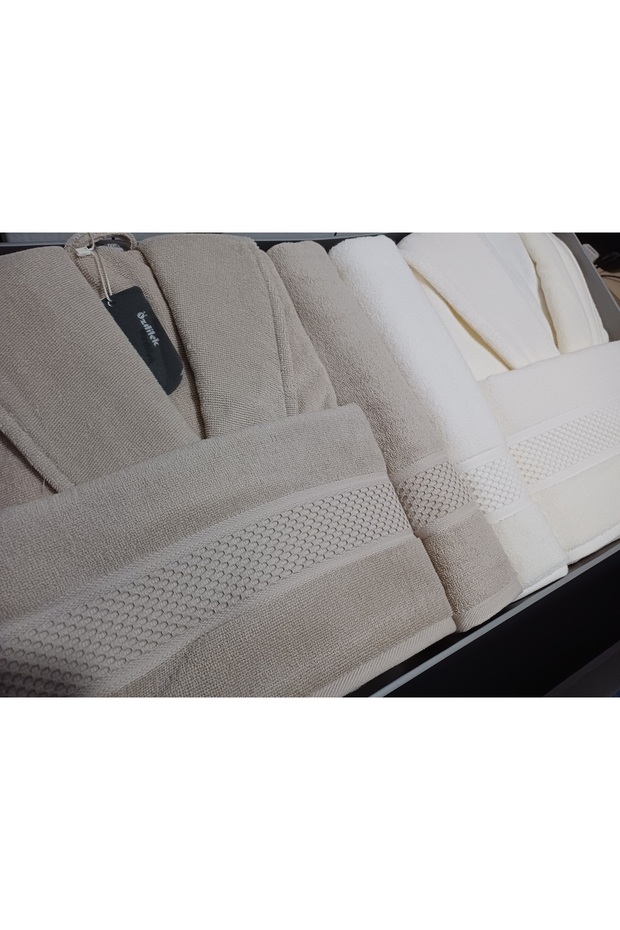 Colored Aile Seti Bej Krem - 3