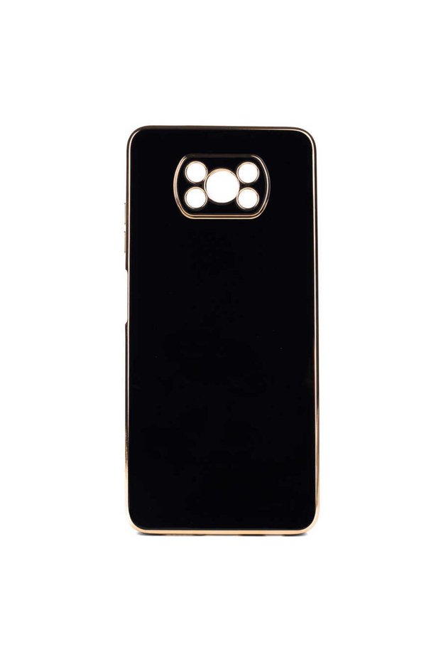 Poco X3 Case Ata Bark Cover - Black