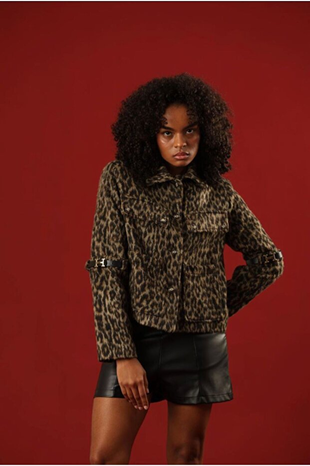 سترة نمط الفهد - 4