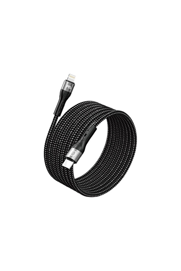 كابل شحن سريع PD 27 وات من النوع C/iPhone بطول 2 متر