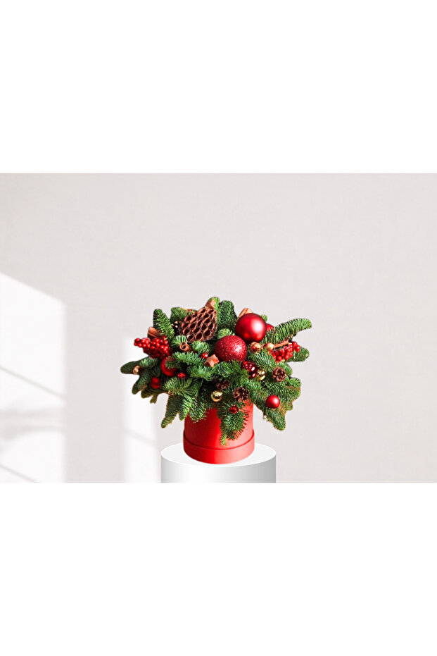 Christmas Eve Hearth Arrangement