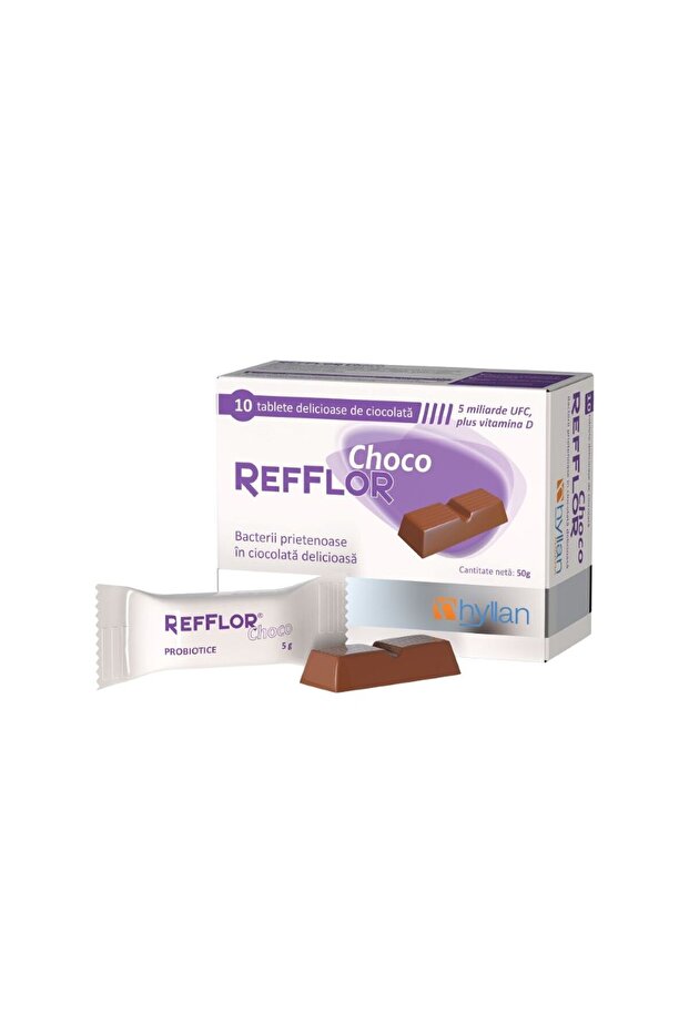 Refflor Choco, 10 tablete, Hyllan - 1