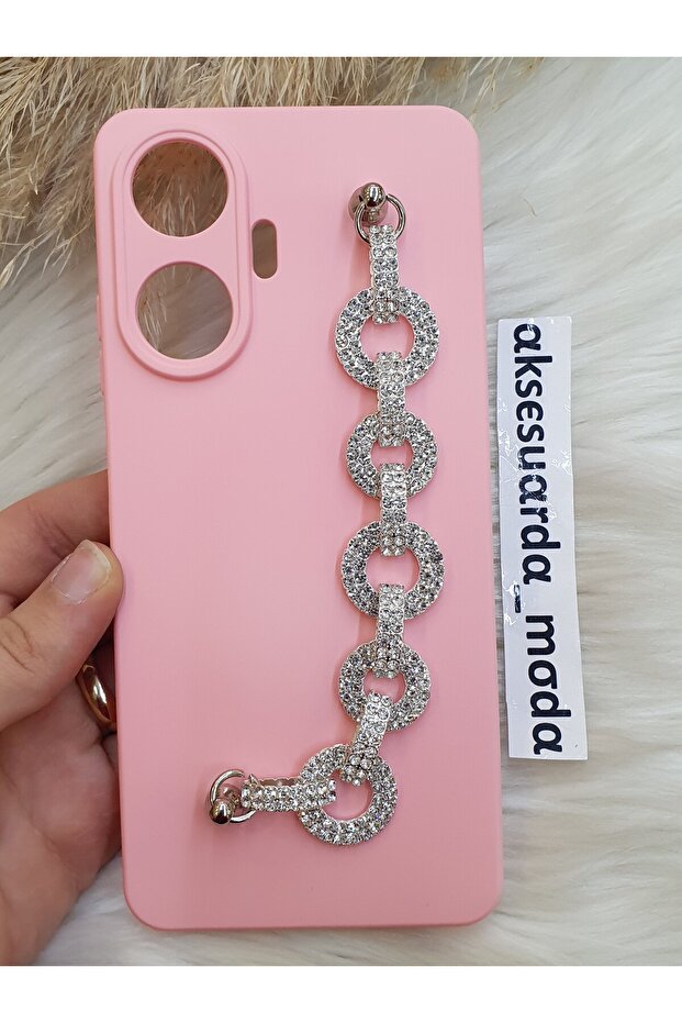 حافظة إطلاق متوافقة مع هاتف REALME C55 مصنوعة من الحجر - 2