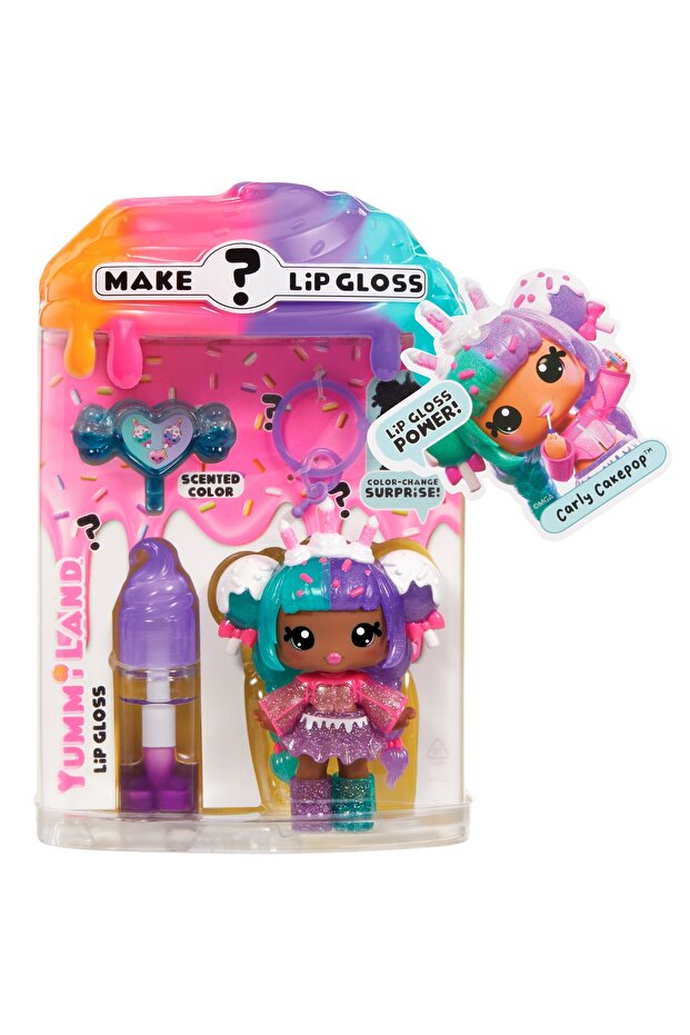 Lip Gloss Doll: Mystery Color Change - Carly Cakepop