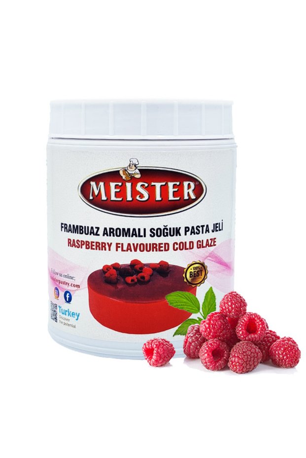 Cold Mirror Glaze - Raspberry - Red - Decoration & Coating - Raspberry Flavored Cold Gla