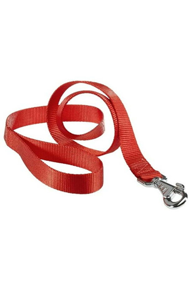Club G Nylon Dog LeashColor: Red, Dimension: 20mm x L 120cm