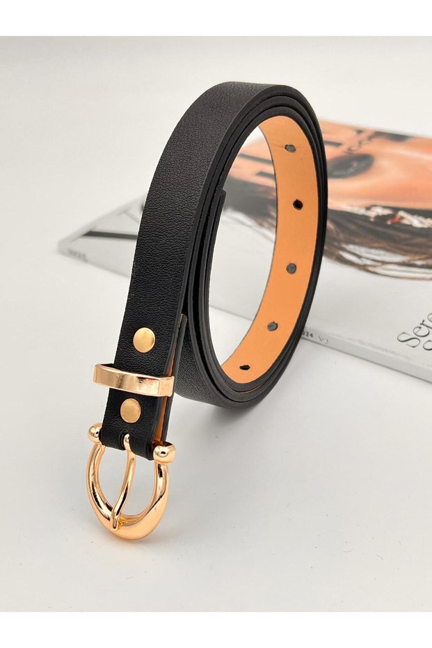 Gold Buckle Women's Belt, Jacket Belt, Trouser Belt, Shirt Belt.