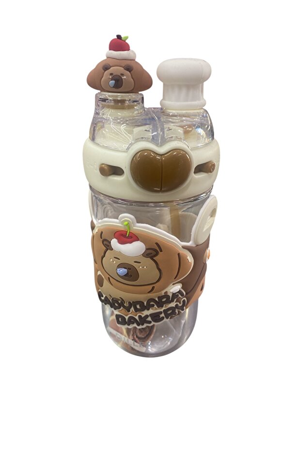 Capybara Water Bottle Double Head