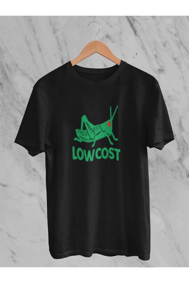 Lowcost Printed Circular Neck Cotton Ov Oversized Alip Short Sleeve Unisex Tshirt
