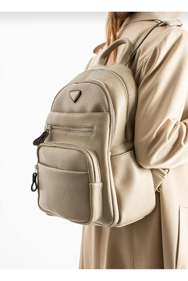 Mega Multi-Compartment Women's Backpack Suitable for Daily Use - 2