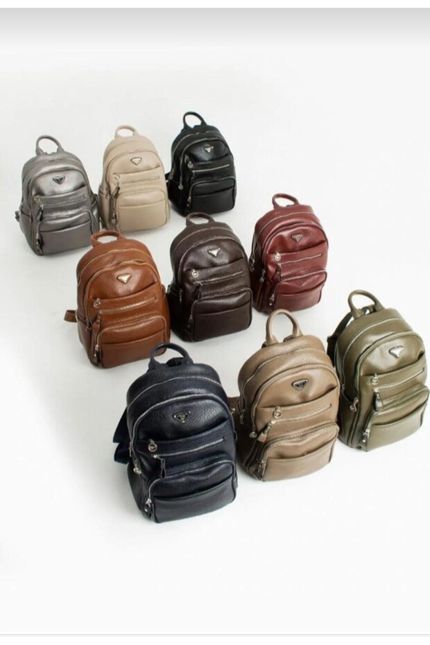 حقيبة ظهر نسائية كبيرة متعددة الأقسام مناسبة للاستخدام اليومي - 3