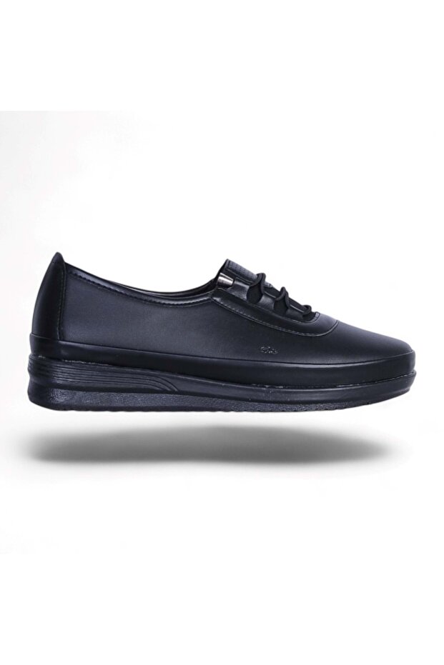 Livaze 257 black women's flat shoes