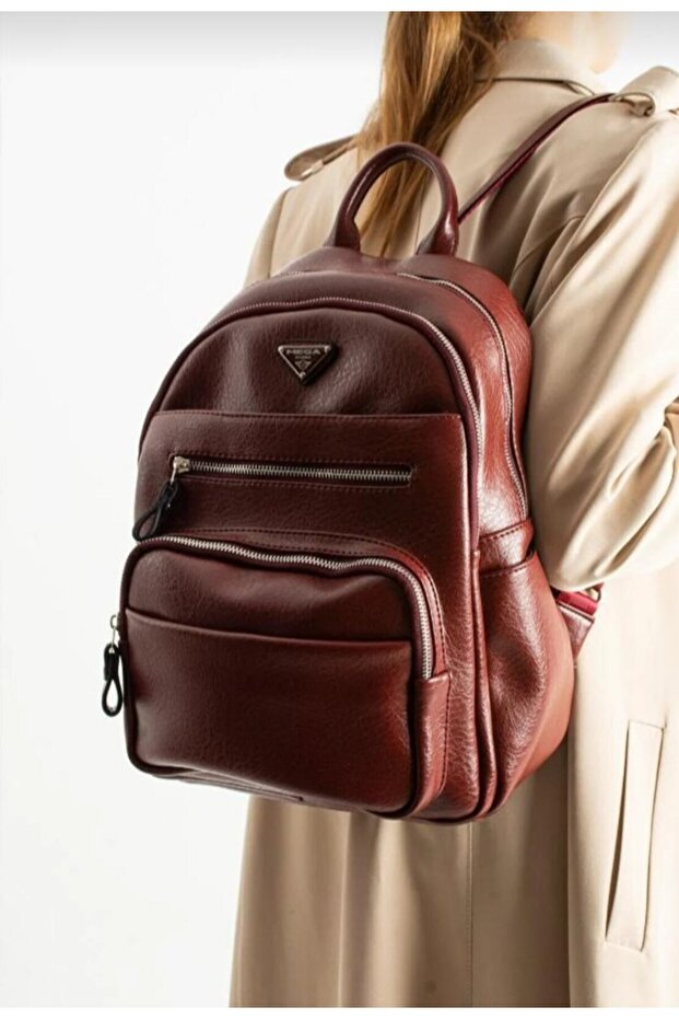 Mega Multi-Compartment Women's Backpack Suitable for Daily Use - 2