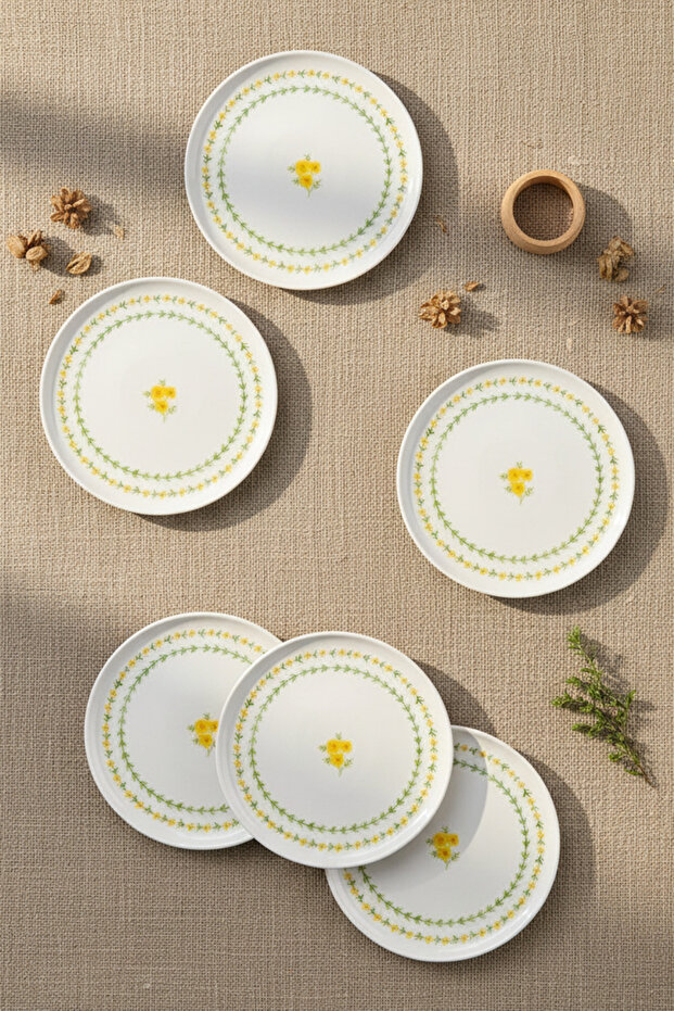 Mimoza 6 Parça Pasta Takımı - 1