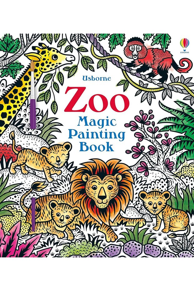 Zoo Magic Painting Book
