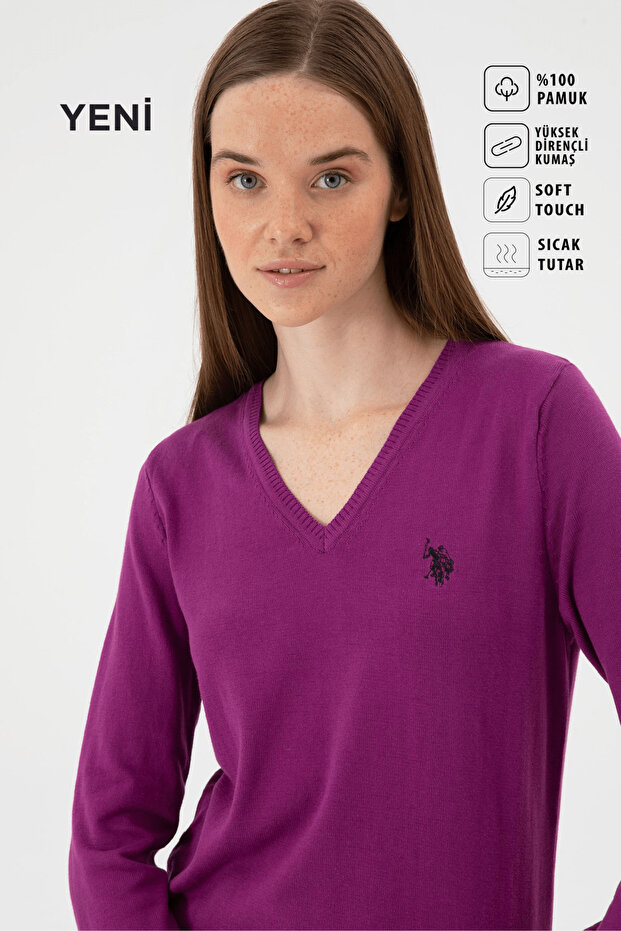 Purple Women's Sweater